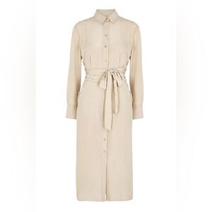 EQUIPMENT Women’s Jarvisse Stone Silk Midi Dress